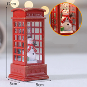 Christmas Telephone Booth Lantern