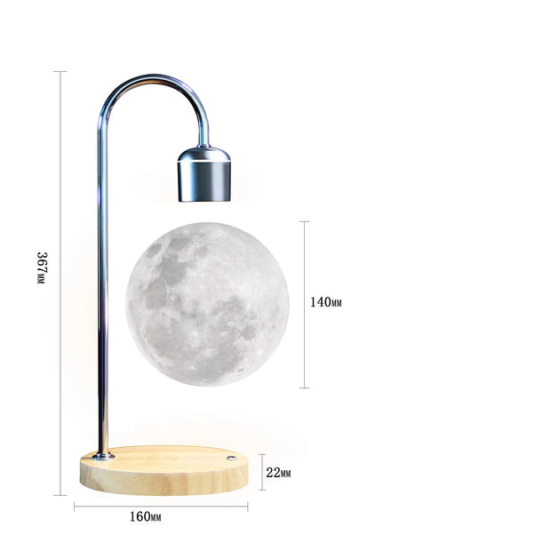 Magnetic Levitation Moon Lamp