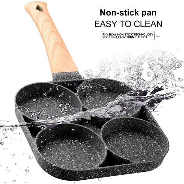 4-in-1 Non-Stick Induction Fry Pan